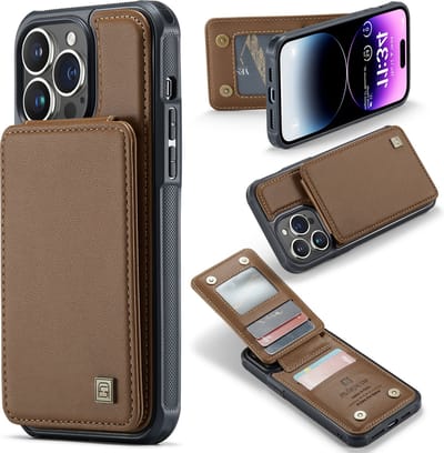 Portemonnee Backcover met RFID-bescherming voor Google Pixel 8 Pro _ Bruin