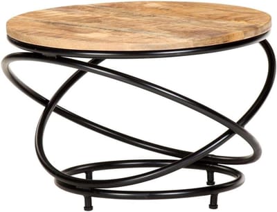 Salontafel Mangohout - Woonkamertafel - Decoreren Woonkamer - Uniek Natuurlijk - 60 x 40 cm - Bruin