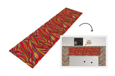 Keukenloper - Loper keuken - Bladeren - Natuur - Patronen - 200x50 cm - Keukenloper vinyl