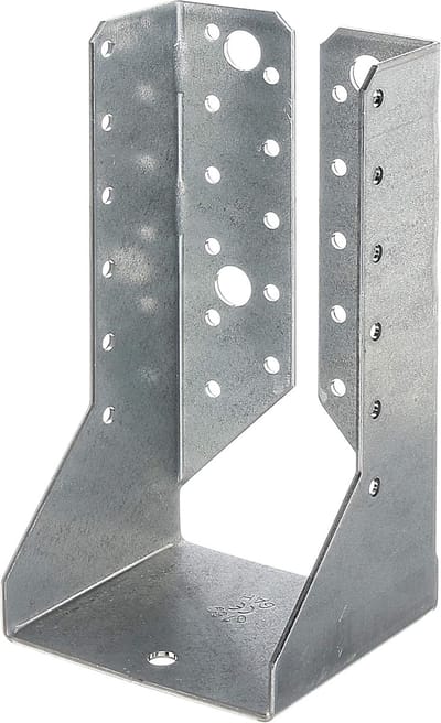 Balkdrager Type B - Houtverbinder Steun - Houtverbinding Verstevigen - Sendzimir Verzinkt - 140x180mm - Zilver