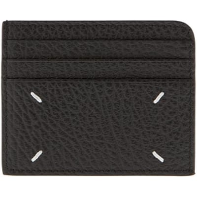 Maison Margiela Sa3vx0007 P4455 T8013 Gestikte Graan Kaarthouder SA3VX0007 P4455 T8013