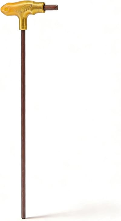 Extra Lange T-handle Inbussleutel 6mm - Ideaal voor Naaiwerk en Precisieklussen, Ergonomisch Ontwerp en Duurzaam Materiaal