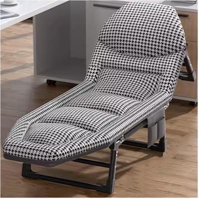 Camping Bed - Reisbed Gastenbed - Buiten Ontspannen - Snel Op te Zetten - 178x56cm - Blauw