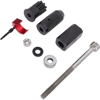 9U 6891 Ensemble extracteur-installateur de douille d'injecteur Outil de mesure de hauteur d'injecteur Douille de blocage moteur Remplacement pour Caterpillar black