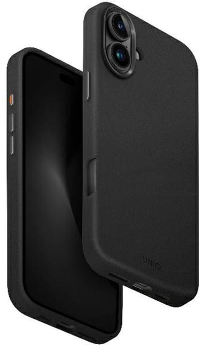 Uniq Case Lyden Voor Iphone 16 6.1 Magclick Oplaadbescherming Voor Apple Zwart