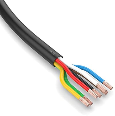 Ronde Autokabel 7-polig 1,5 mm² 5 m - Voertuigkabel voor Diverse Toepassingen