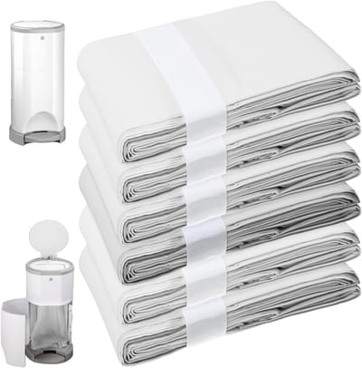 Refill Film voor 16L Luieremmer - Geurvrije Afvalzakken voor Luierverwijdering en Herbruikbare Zakjes