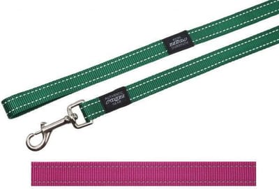 Rogz Utility Lange Lijn Roze - Hondenriem - 180x2 cm