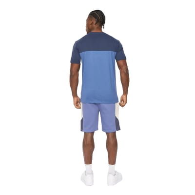 Crosshatch Heren Castlebay T-Shirt (Blauw)