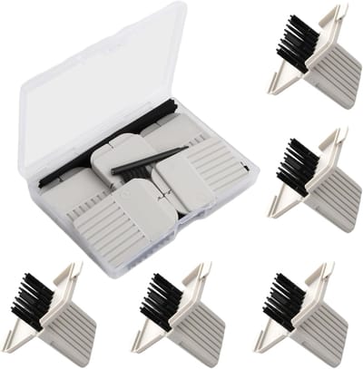 Set van 5 Oordopjes Filters met 40 Stuks, Cerumenfilters, Vervangfilters, Reinigingsborstel en Reinigingsdoek voor Gehoorapparaten