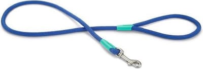 Beeztees nylon looplijn rond Nikra blauw 100 cm x 10 mm