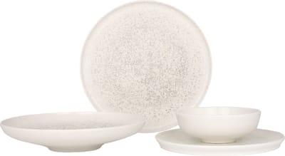 Bonna Serviesset - Lunar White - 24 delig - 6 persoons - Porselein