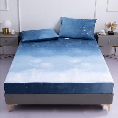 Waterbestendige Hoes op Maat Enkel Dubbel Bed Hoeslaken Topkwaliteit Urinebestendig Antislip Stofdicht Matrashoes 90x200x25cm