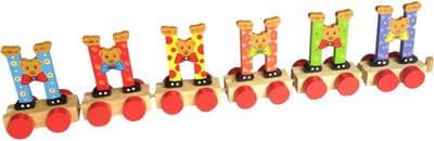 Lettertrein H | * totale trein pas vanaf 3, diverse, wagonnetjes bestellen aub