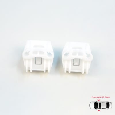 EWR38+EWR39 Clips de Réparation Lève-Vitre A+B Porte Avant pour VW Golf Bora Jetta MK4 A4 1J Seat Ibiza MK3 6L Coupé Peugeot 607 1999-2010 1JM898461