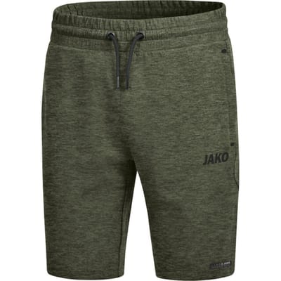 Jako Premium Basics Short Heren - Kaki Gemeleerd | Maat: S