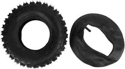 Dailygoods- Motorbanden Sterke Grip - Binnenband/Buitenband - Dikke Rubberen Band - Ozonbestendig - Verouderingsbestendig - Veiligheid tijdens het Rijden - Banden