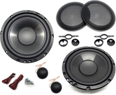 Auto Luidsprekers - Universele Speakers - Muziek Luisteren - 2-Weg Coaxiaal - 6.5 Inch - Zwart