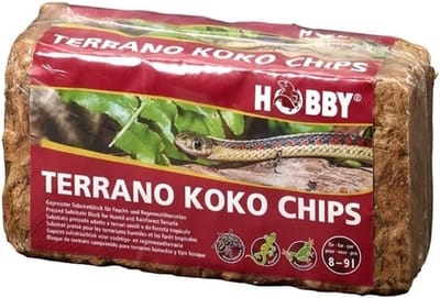 Hobby Koko Chips terrarium substraatblok 650 g voor vochtige terraria