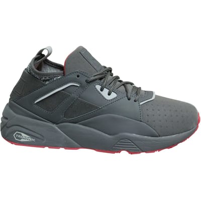 Puma x Staple Blaze Of Glory Sock Slip On Grijs Lace Up Herentrainers 363204 02
