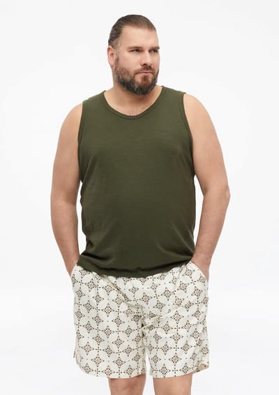 s.Oliver - male - Zwemshort met print