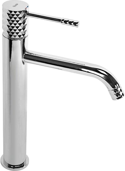 Rea Lungo Diamond High - Wastafelkraan - Chroom - 13,5x2x30cm