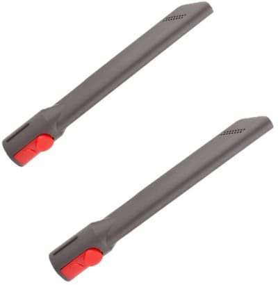 Spleetmondstuk Borstel - 2 stuks - Kierenzuigmond - Geschikt voor Dyson V15 V12 V11 V10 V8 V7 Stofzuiger - Vervanging Accessoires - Stofzuiger onderdeel - Spleet Gereedschap Mondstuk Bevestiging