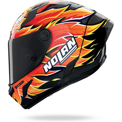Nolan X-804 RS Ultra Carbon Replica Iannone Helm -