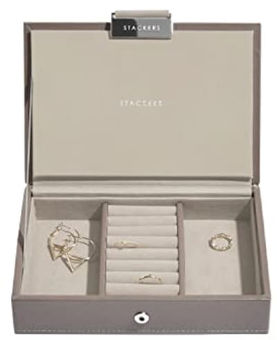 Mini Juwelendoos met Deksel voor Ringen, Oorbellen en Armbanden