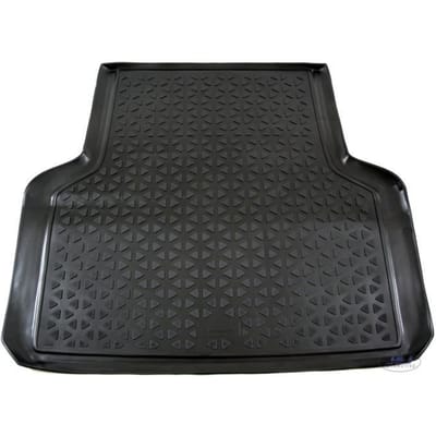 Tapis De Coffre - SCOUTT - Mitsubishi L-200 2005-2015 - Caoutchouc TPE - Antidérapant - Imperméable noir