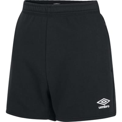 Umbro Dames/Dames Club Vrijetijdsshort (Zwart/Wit)