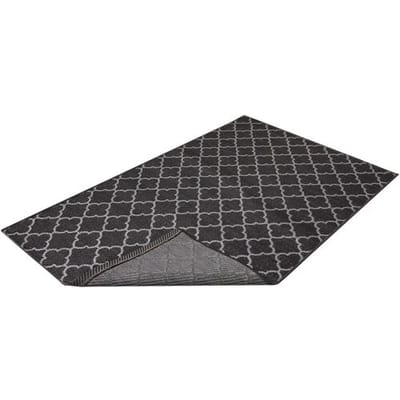LIVARNO Vloerkleed voor binnen en buiten 115 x 180 cm (Grijs)
