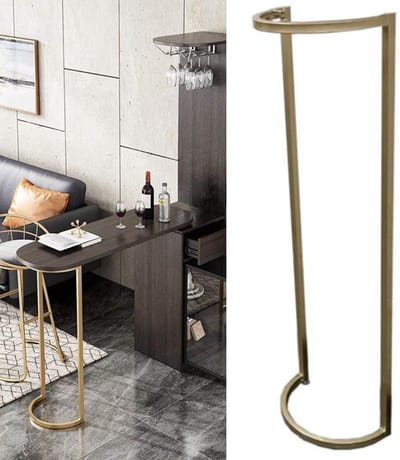 Tafelpoten Metaal - Meubelpoten Onderstel - DIY Meubels Maken - Industrieel Modern Design - 1000mm - Zwart