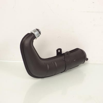 Pot d'échappement noir type banane pour mobylette MBK 51 silencieux cyclomoteur