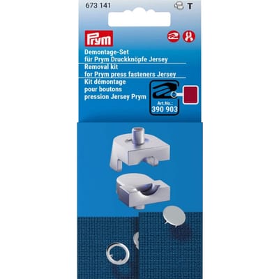 PRYM Demontage-set drukknopen Jersey 8+10mm 673141 - Aannaaiknopen - Prym