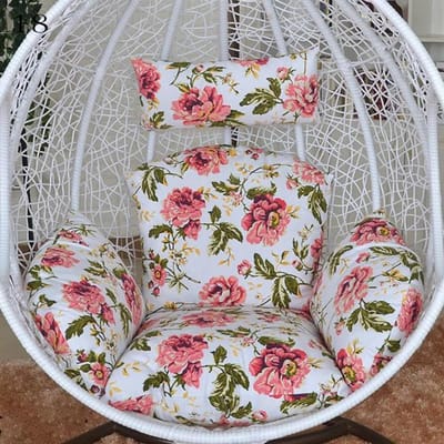 Effen Kleur/bloemen/streep Hangende Schommel Ei Stoel Kussenhoes+ Buiten Kussenhoes Tuin Lounger Kussenhoes met Katoen no filling