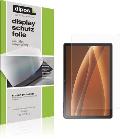 dipos – 2x Matte Beschermfolie geschikt voor Kodak Tab K12 11.97 | Krasbestendige & antireflecterende Screenprotector Ultra-Thin