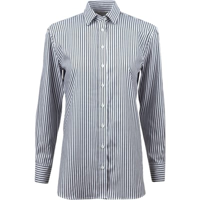 Stenströms Sammi Shirt Black Stripe Größe: 34 | Longsleeves Outlet | Damen | Schwarz