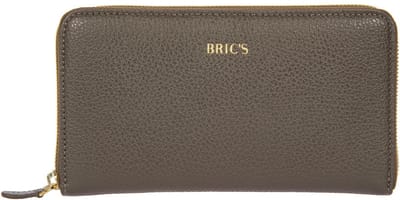 BRIC'S Leren portemonnee Gondola Verbena Wallet Swamp Taupe
