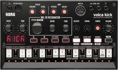 KORG volca kick analoge kickgenerator