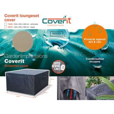 Garden Impressions Coverit loungeset hoes 210x200xh70 cm -
