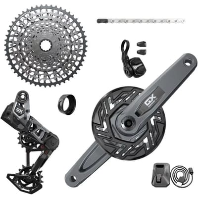 Volledige groep Sram GX T-TYPE Eagle E-MTB AXS BROSE ISIS 160 MM 36D (10-52)