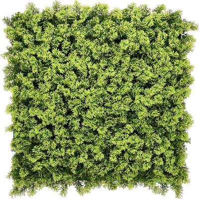 FLOORDIREKT Plantenwand - Houttuynia-cordata - Kunstplant - Kunsthaag - Decoratie - 50 x 50 cm
