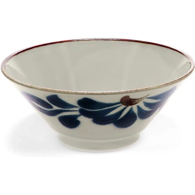 Noodleschaal van porselein Rex London Flower
