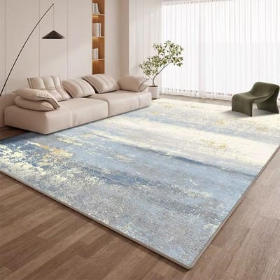 Tapis abstrait nordique 200x300 Tapis grande taille Antidérapant Pliable pour Salon Chambre Décoration de Maison 180*250cm