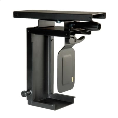 ROLINE mini PC houder uitschuifbaar, draaibaar, zwart