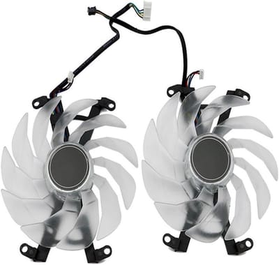 Videokaart Ventilator - Grafische Kaart Koeler - Computer Koeling - Efficiënte Warmteafvoer - 102 mm - Origineel