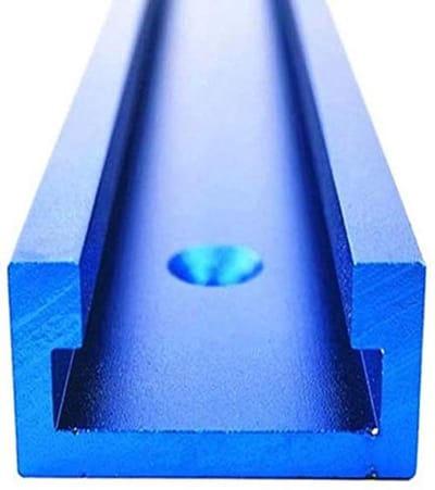 Dailygoods- Verstekrail 800mm - Aluminium Slijtvast - Houtbewerking - T-Slot Mitre Track Jig - Duurzaam - Sterk en Hard. - Houtbewerkingsrail