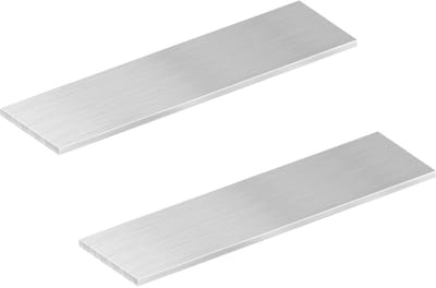 Roestvrijstalen Plaat - Platte Staaf Vulling - Ambachtelijk Gebruik - Geborsteld Oppervlak - 3mm x 40mm x 200mm