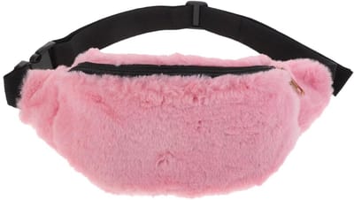 Fluffy Schoudertas voor Dames in de Herfst en Winter, Kleurige Pluche Buiktas, Lichtgewicht en Draagbaar, Ideaal voor Reizen en Dagelijks Gebruik